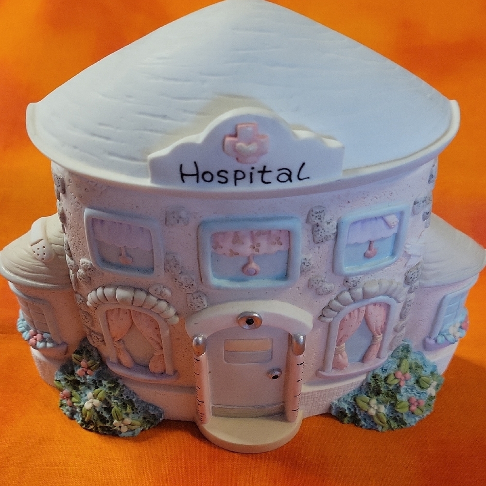 Precious Moments Angels of Mercy Hospital Figurine Wall Hugger Pastel - Picture 4 of 4